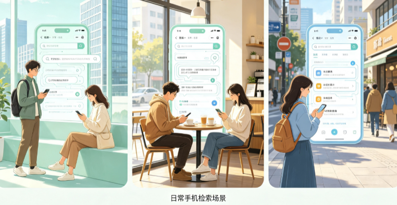 龙山县普通人日常手机使用场景拆解：GEO 与 AI 优化如何改变信息检索体验
